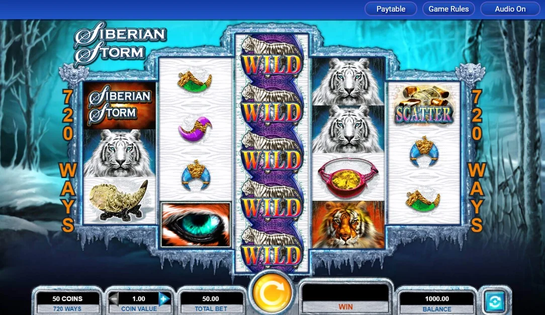 Jogue Siberian Storm Grátis | World Casino Expert Brasil
