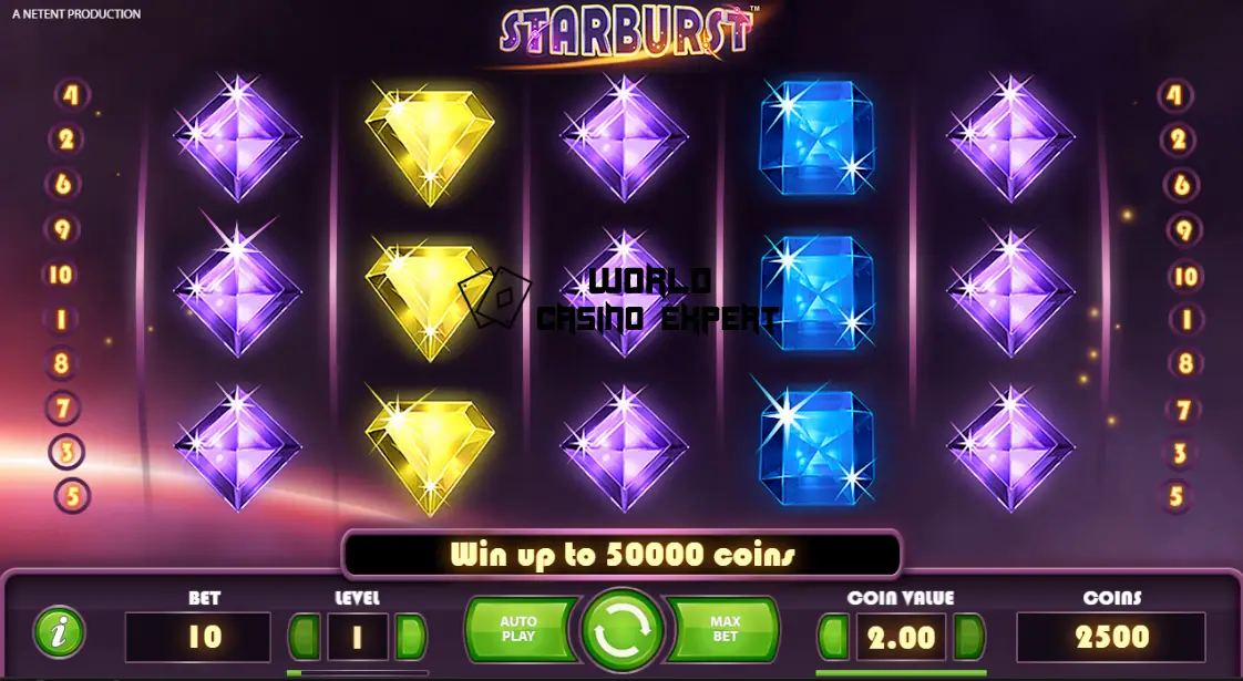 Wie spielt man den Starburst Spielautomat? | Deutschland World Casino Expert