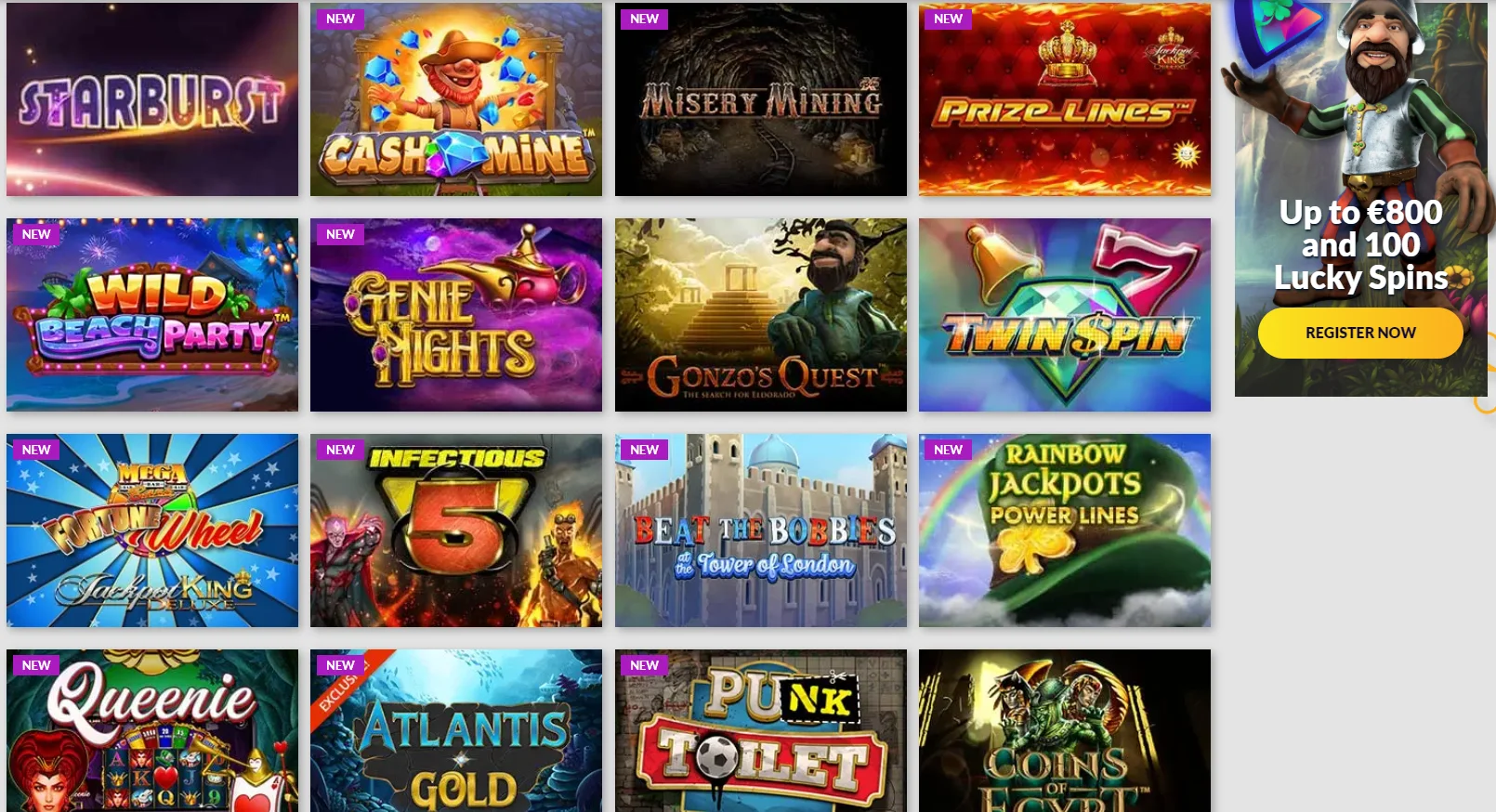 Slots e jogos no Casino PlayLuck | World Casino Expert Brasil