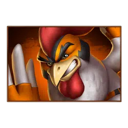 Símbolos do caça-níqueis online Rooster Fury - 4