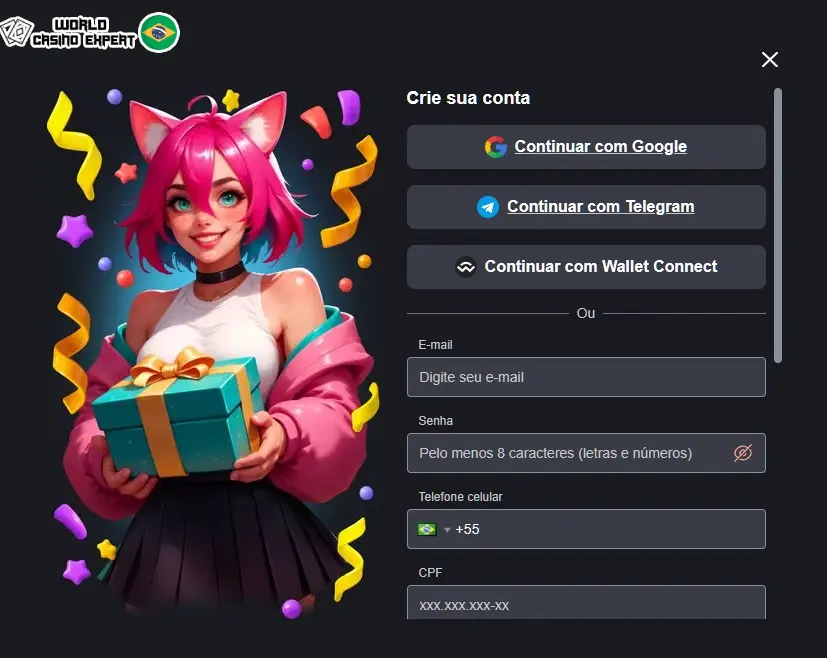 Registro Simples e Acesso Instantâneo