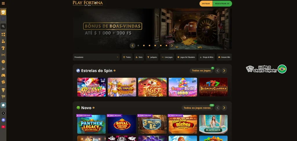 PlayFortuna Casino: análise completa para jogadores do Brasil