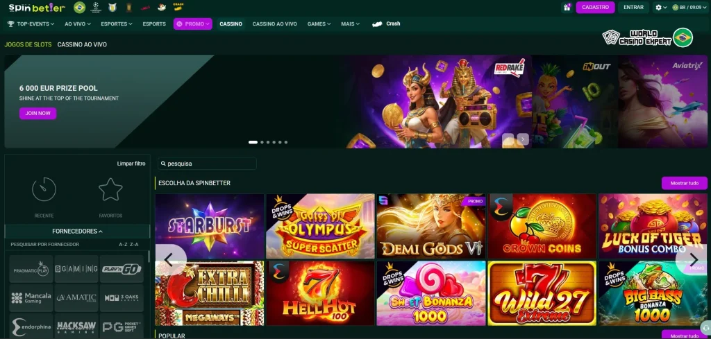 SpinBetter Cassino
